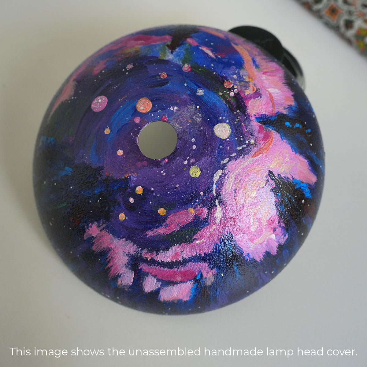 Nebula Dream Table Lamp – Handmade Cosmic Aurora Light