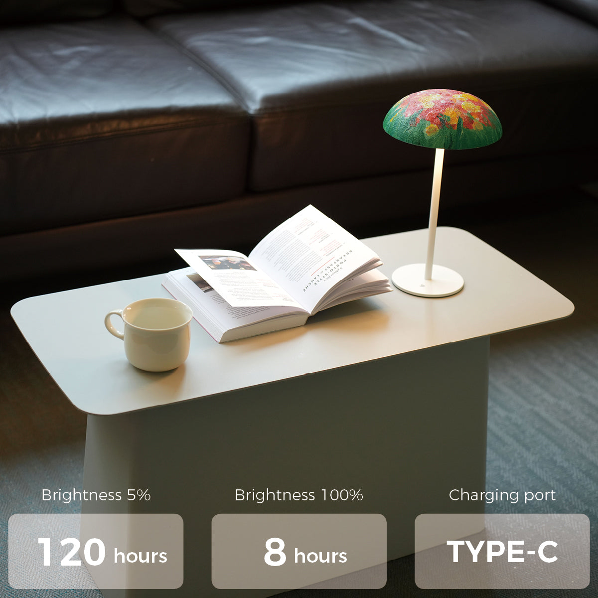 Tischlampe Relax-W aus der Secret Garden-Serie