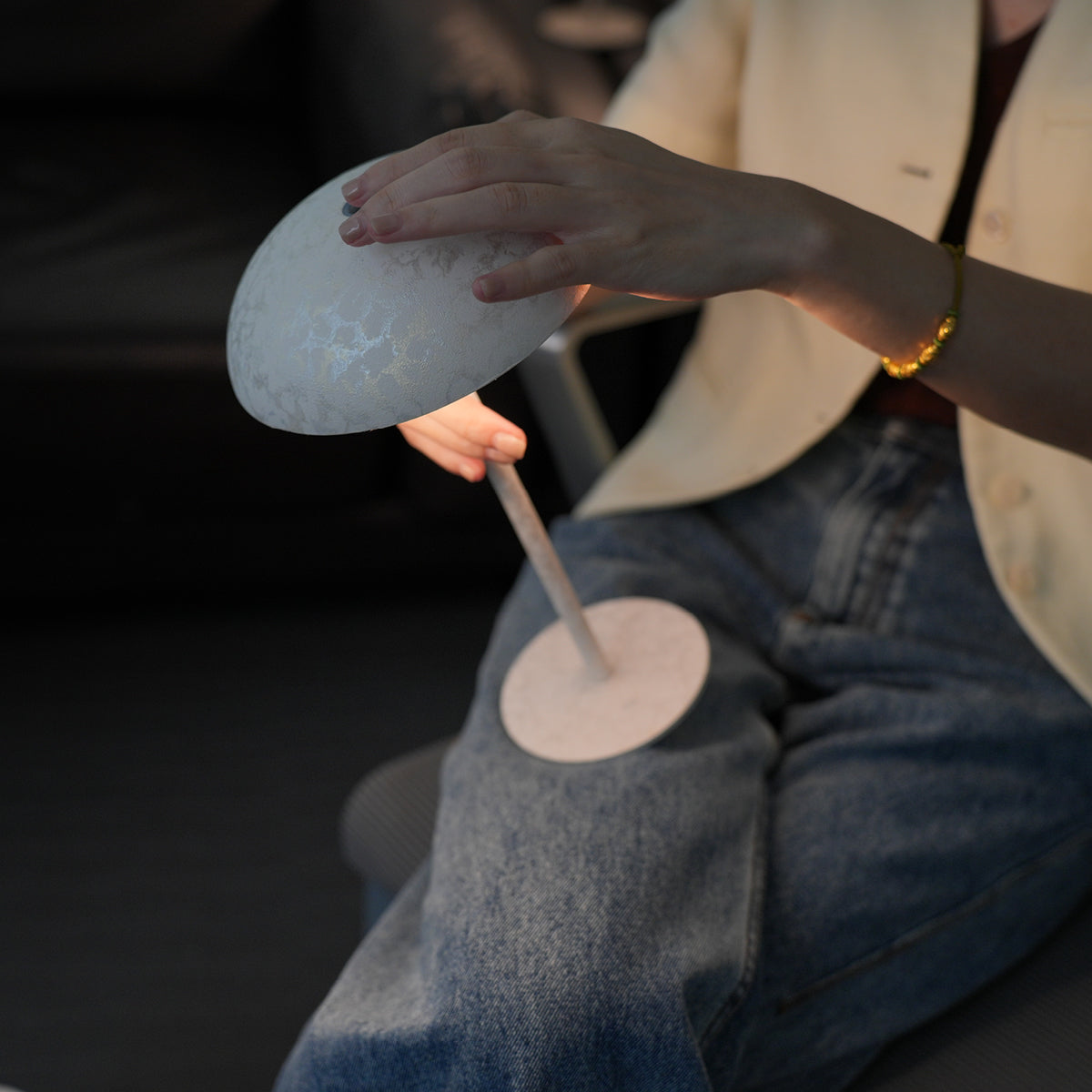 Cosmic Crater Table Lamp