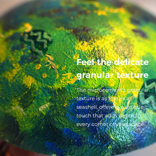 Green Forest Handmade Lamp