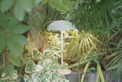 DIY Rechargeable Table Lamp for Indoor and Covered Outdoor Use