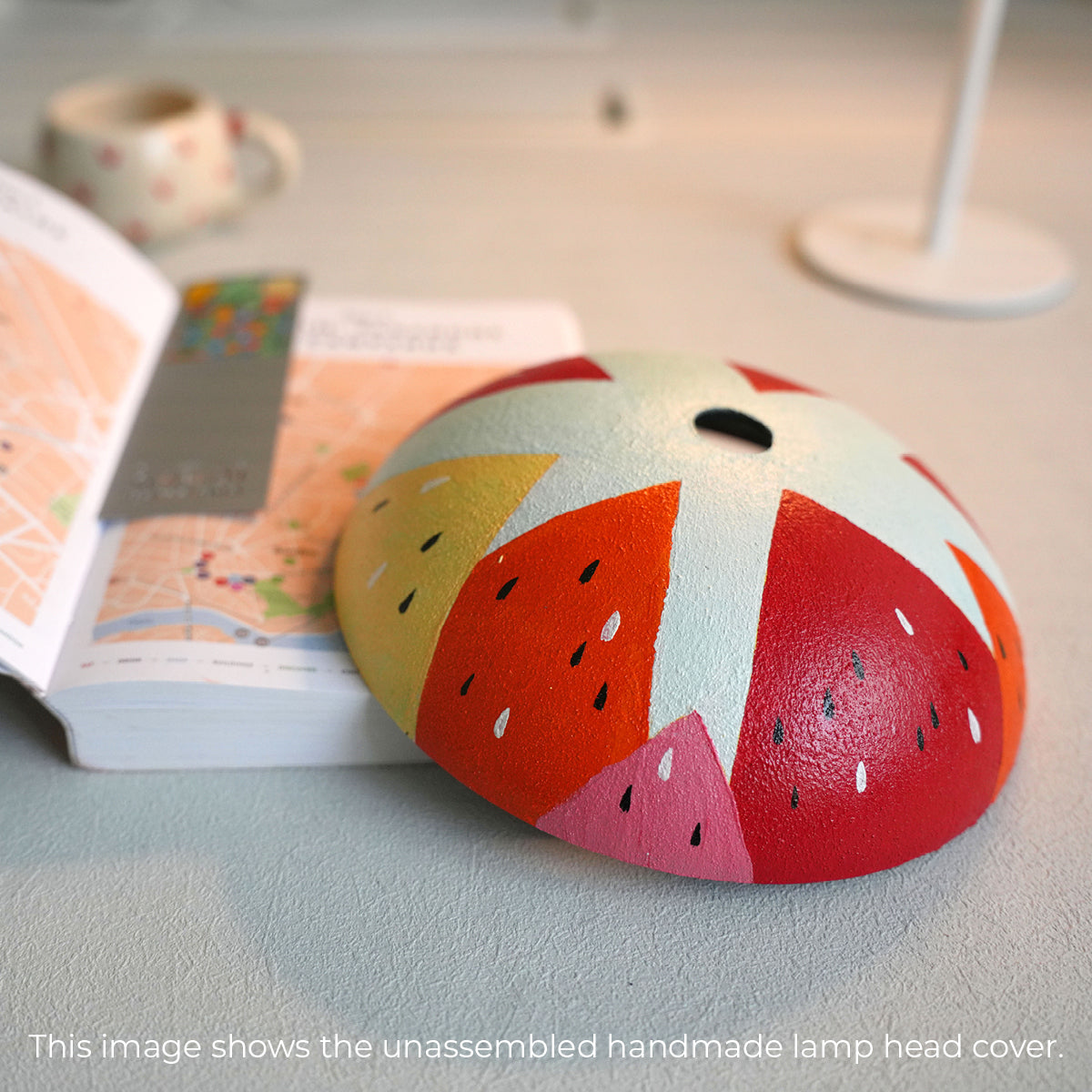 Watermelon Blossom Table Lamp