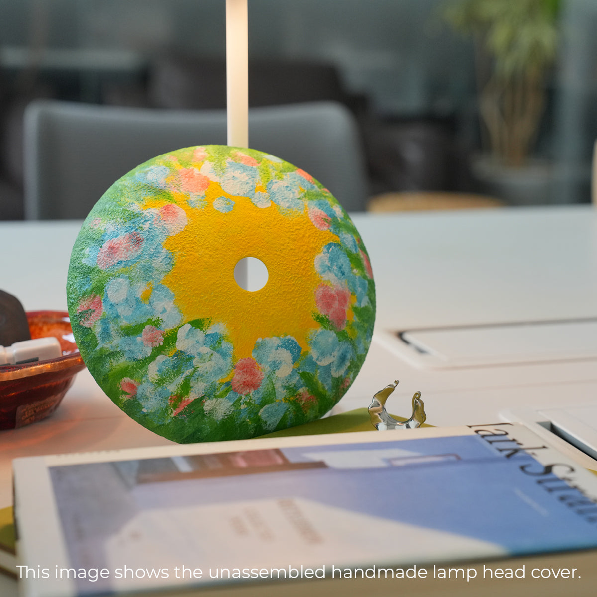 Lush Garden Bloom Lamp – Handmade Fruit Garden Light