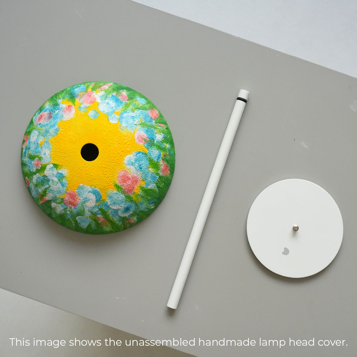 Lush Garden Bloom Lamp – Handmade Fruit Garden Light