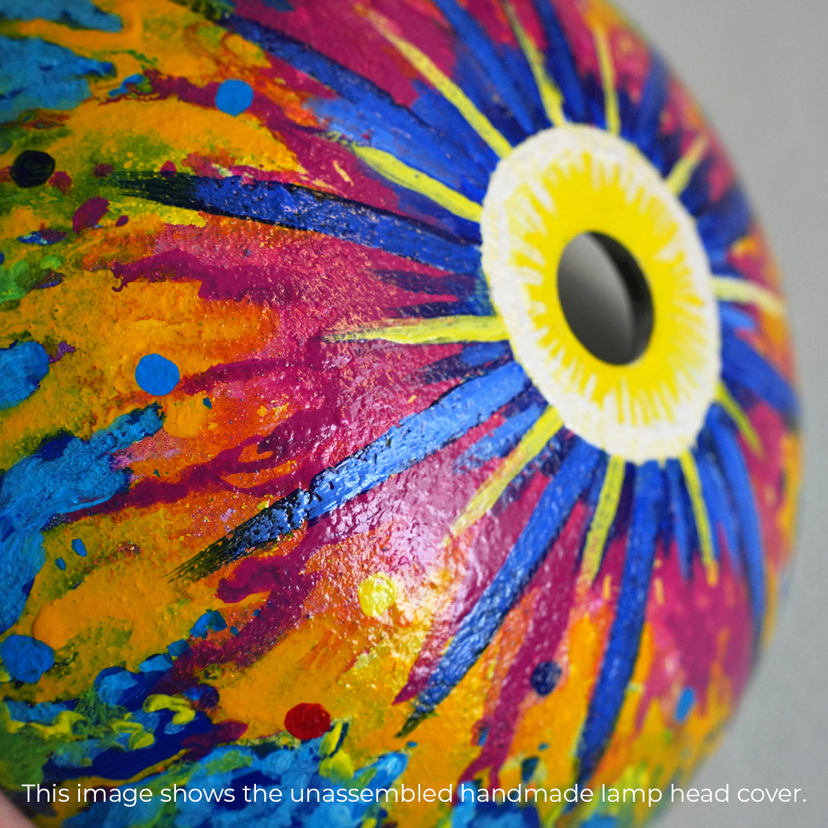 Mystic Eye – Colorful Symbolic Lamp of Protection