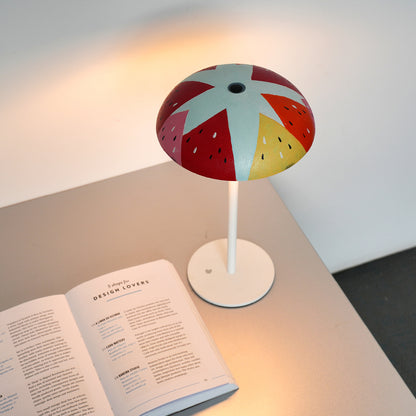 Watermelon Blossom Table Lamp